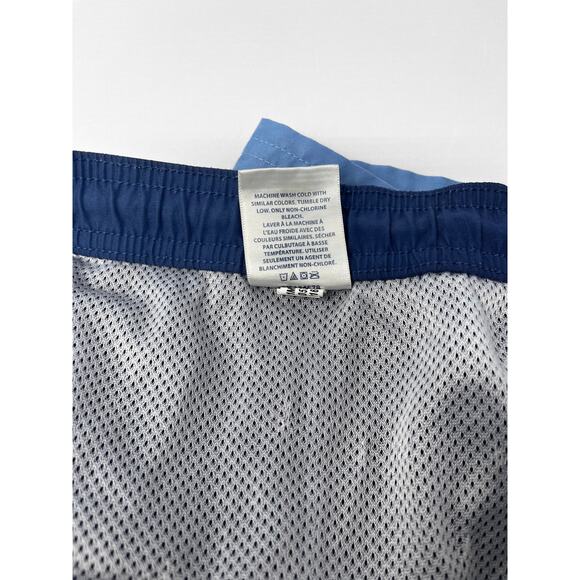 Vineyard Vines Men's Pink and Blue w/Nylon Mesh Swim Trunks size Large Pre-Owned - Picture 4 of 7